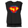 Women's Flowy Muscle Tee With Rolled Cuffs Thumbnail