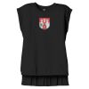 Women's Flowy Muscle Tee With Rolled Cuffs Thumbnail