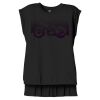 Women's Flowy Muscle Tee With Rolled Cuffs Thumbnail