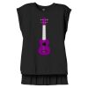 Women's Flowy Muscle Tee With Rolled Cuffs Thumbnail