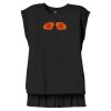 Women's Flowy Muscle Tee With Rolled Cuffs Thumbnail