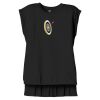 Women's Flowy Muscle Tee With Rolled Cuffs Thumbnail