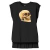 Women's Flowy Muscle Tee With Rolled Cuffs Thumbnail