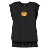 Women's Flowy Muscle Tee With Rolled Cuffs Thumbnail