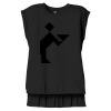 Women's Flowy Muscle Tee With Rolled Cuffs Thumbnail