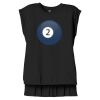 Women's Flowy Muscle Tee With Rolled Cuffs Thumbnail