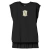 Women's Flowy Muscle Tee With Rolled Cuffs Thumbnail