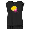 Women's Flowy Muscle Tee With Rolled Cuffs Thumbnail