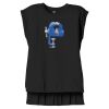 Women's Flowy Muscle Tee With Rolled Cuffs Thumbnail