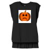 Women's Flowy Muscle Tee With Rolled Cuffs Thumbnail