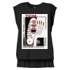 Women's Flowy Muscle Tee With Rolled Cuffs Thumbnail