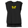 Women's Flowy Muscle Tee With Rolled Cuffs Thumbnail