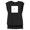 Women's Flowy Muscle Tee With Rolled Cuffs Thumbnail