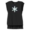 Women's Flowy Muscle Tee With Rolled Cuffs Thumbnail