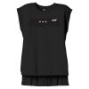 Women's Flowy Muscle Tee With Rolled Cuffs Thumbnail