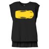 Women's Flowy Muscle Tee With Rolled Cuffs Thumbnail