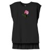 Women's Flowy Muscle Tee With Rolled Cuffs Thumbnail