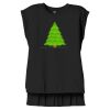 Women's Flowy Muscle Tee With Rolled Cuffs Thumbnail
