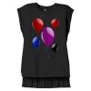 Women's Flowy Muscle Tee With Rolled Cuffs Thumbnail