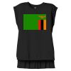 Women's Flowy Muscle Tee With Rolled Cuffs Thumbnail
