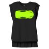 Women's Flowy Muscle Tee With Rolled Cuffs Thumbnail