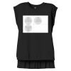 Women's Flowy Muscle Tee With Rolled Cuffs Thumbnail