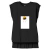Women's Flowy Muscle Tee With Rolled Cuffs Thumbnail