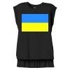 Women's Flowy Muscle Tee With Rolled Cuffs Thumbnail