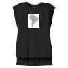 Women's Flowy Muscle Tee With Rolled Cuffs Thumbnail