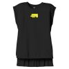 Women's Flowy Muscle Tee With Rolled Cuffs Thumbnail