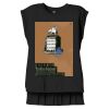 Women's Flowy Muscle Tee With Rolled Cuffs Thumbnail