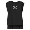 Women's Flowy Muscle Tee With Rolled Cuffs Thumbnail
