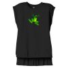 Women's Flowy Muscle Tee With Rolled Cuffs Thumbnail