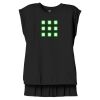 Women's Flowy Muscle Tee With Rolled Cuffs Thumbnail