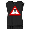 Women's Flowy Muscle Tee With Rolled Cuffs Thumbnail