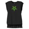 Women's Flowy Muscle Tee With Rolled Cuffs Thumbnail