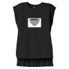 Women's Flowy Muscle Tee With Rolled Cuffs Thumbnail