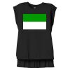 Women's Flowy Muscle Tee With Rolled Cuffs Thumbnail