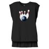 Women's Flowy Muscle Tee With Rolled Cuffs Thumbnail