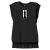 Women's Flowy Muscle Tee With Rolled Cuffs Thumbnail