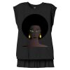 Women's Flowy Muscle Tee With Rolled Cuffs Thumbnail