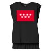 Women's Flowy Muscle Tee With Rolled Cuffs Thumbnail
