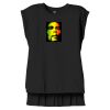 Women's Flowy Muscle Tee With Rolled Cuffs Thumbnail