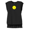 Women's Flowy Muscle Tee With Rolled Cuffs Thumbnail