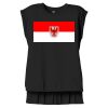 Women's Flowy Muscle Tee With Rolled Cuffs Thumbnail