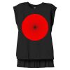 Women's Flowy Muscle Tee With Rolled Cuffs Thumbnail