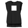 Women's Flowy Muscle Tee With Rolled Cuffs Thumbnail