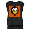 Women's Flowy Muscle Tee With Rolled Cuffs Thumbnail