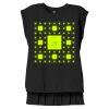 Women's Flowy Muscle Tee With Rolled Cuffs Thumbnail