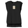Women's Flowy Muscle Tee With Rolled Cuffs Thumbnail